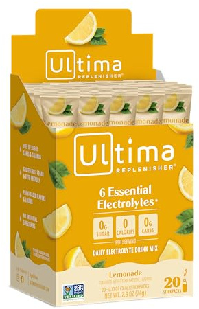 Ultima Replenisher Electrolytes, Lemonade 70 Grams