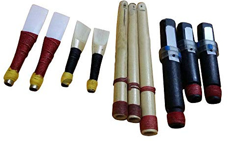Scozzese Great Highland Cornamusa per canna da canto per la pratica di canto canne sintetiche, canne per droni in plastica, cornamusa, Dudelsack, Gaita