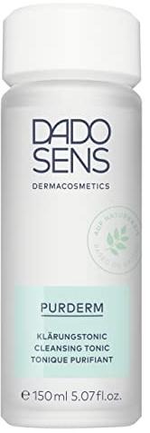 DADO SENS PURDERM Klärungstonic 150 ml, Gesichtstoner Für Unreine Haut | Klärende Wirkung, Reduziert Vermehrung von Bakterien, Beugt Unreinheiten & Pickel Vor, Feuchtigkeitsspendend, Zellerneuerung
