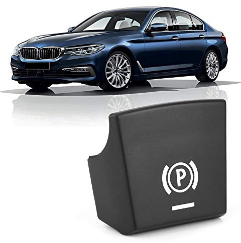 Handbremse Schalter Auto Handbremse Parkbremse Schalter Taste Aufkleber Abdeckung für 09-14 5/6 Serie 61312822518