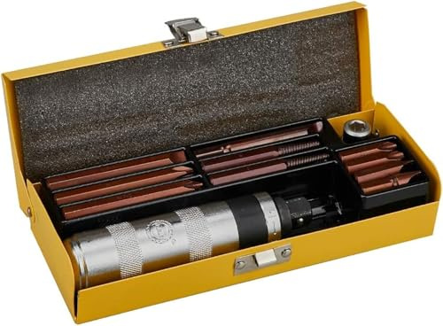 AKM TOOL Manueller Wende-Schlagschrauber-Satz 1/2 Extractor-12 Teilig Steckschlüsselsatz mit S2 Stahl Langlebigeres Lösen von verrosteten Befestigungselementen oder eingefrorenen Schrauben