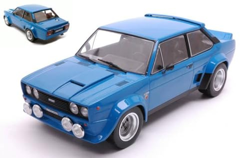 ixo models kompatibel mit FIAT 131 Abarth 1980 blau Modellauto 1:18