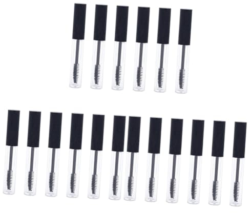 Beavorty 18stücke Leere Wimperntusche Flasche Praktische Kosmetikbehälter Für Mascara Und Augencreme Transparentes Design Für Einfache Sichtbarkeit