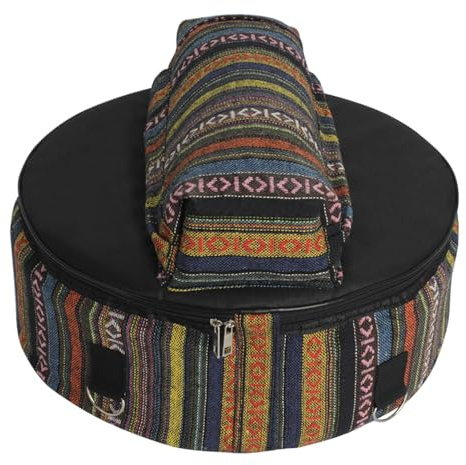 Wasserdichte Snare-Drum-Tasche, Oxford-Stoff, Nationales Design, Tragbarer Drum-Schutzkoffer mit Schultergurten