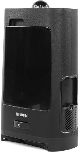 HQYMXYGEUR Aspirateur de Salon avec Cheveux cassés,Poubelle électrique d'aspirateur Stationnaire sans Contact de 2,7 L pour Salon de Coiffure,Poubelle électrique