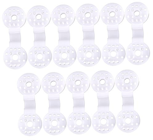 TOYANDONA 50pièces Lot de Clips Plastiques De Fixation pour Toile Ombre Et Filet Anti-Oiseaux Clips Légers Et Résistants pour Jardin Serre De Culture Et Protection Extérieure