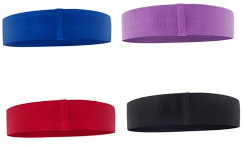 SOPOTUTU Bande de Résistance Squat Rouge XL Anneau Élastique pour Hanches Antidérapante Entraînement Fitness Intérieur Activation des Fessiers et Jambes