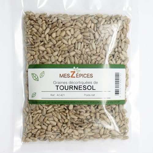 Graines de tournesol décortiquées - Sachet de 1 kg