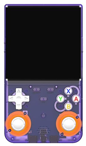 R36 Ultra Rétro Console De Jeu Portable, Rétro Classique Game Support WiFi Multijoueur 4,0 Pouces IPS Oca HD Portable Console De Jeu Portable pour Les Hommes Cadeau De Noël-Purple||64G