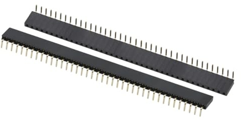 2.54mm Single Row Female Right Angle Pin Header Socket 1 * 2/3/4 5 6 7 8 9 10 20 40Pin C0innector for Artduino New 2026 Electronic & Accessories