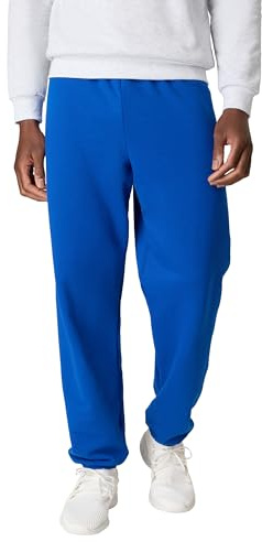 Hanes Fleece Sweatpants, EcoSmart Athletic Lounge Pants for Men, 32 (1 Or 2 Pack) - EcoSmart Lot de 2 Pantalons de survêtement sans Poche - Homme