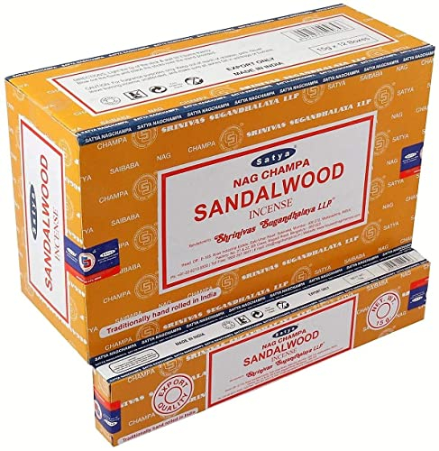 Satya Nag Champa Räucherstäbchen Sandelholz