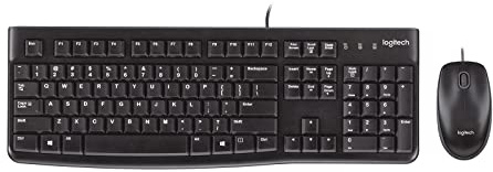 Logitech Desktop MK120, HU - Teclado (HU, USB, QWERTY, Húngaro, Negro, Óptico, Windows XP, Windows Vista, Windows 7 - Linux Kernel 2.6+)