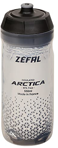 ZEFAL , Nero Arctica Borraccia Termica Per Bicicletta Unisex Adulto, 550 ML, ML