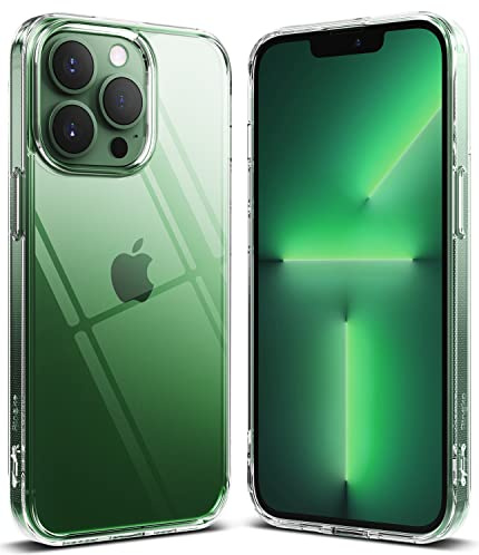 Ringke Fusion Compatibile con Cover iPhone 13 Pro Max, Calza a Pennello, Custodia Antiurto Trasparente con Buon Grip Disegnato per Custodia iPhone 13 Pro Max - Clear