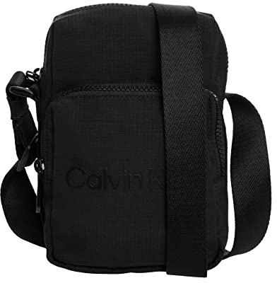 Calvin Klein Herren Umhängetasche Ck Must T+ Reporter XS Klein, Schwarz (Ck Black), Einheitsgröße