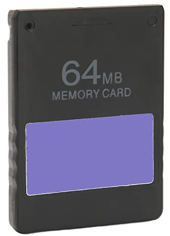 Septpenta Fmcb Free McBoot Memory Card for Slim PS2 Console, Plug and Play, 64MB Large Capacity, Runs Games in USB Disk or Hard Disk, Lightweight Memory Card Must for PS2 Gamers