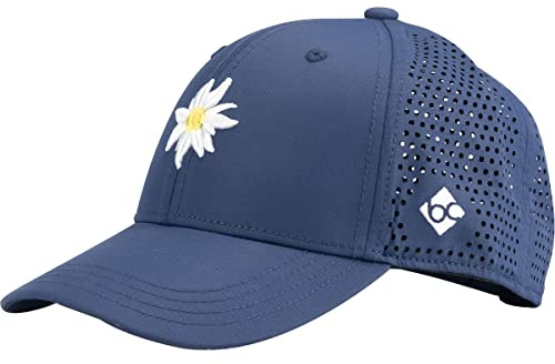 Bavarian Caps Edelweiß Curved Cap, dunkelblau, ONE Size