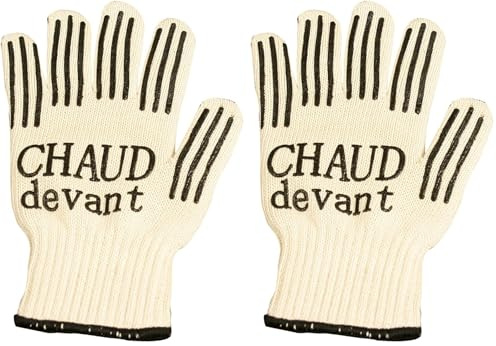 CMP 545458 Gant Anti-Chaleur Coton/Silicone- Coloris aléatoire (Lot de 2)