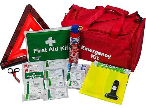 Standard Vehicle Safety Kit with Fire Extinguisher