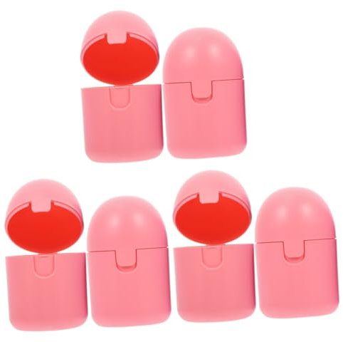 SOLUSTRE 6 Stk Desinfektionsbox Für Menstruationstassen Tragbarer Dampfreiniger Gehäuse Miniartikel Weibliche Versorgung Reiniger Für Persönliche Gegenstände Becherhalter Aus Der Zeit Pp
