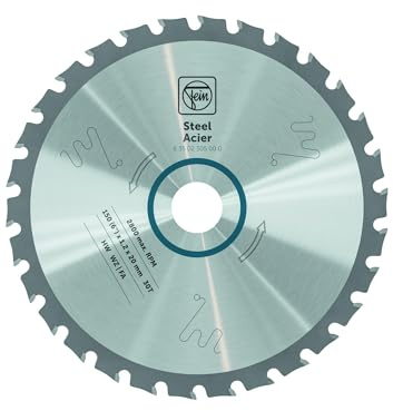 FEIN Premium-Kreissägeblatt für Stahl für FEIN Akku-Handkreissäge F-IRON Cut 57 AS Ø 150 mm., für kalte, schnelle Geradschnitte in Stahl. 30 Zähne, Aufnahmebohrung 20 mm, Schnittbreite 1,2 mm