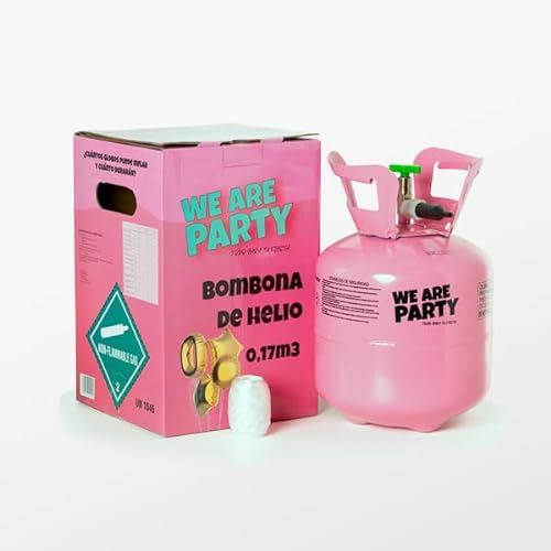 Bombona de Helio Super Pequeña para 20 Globos - We Are Party