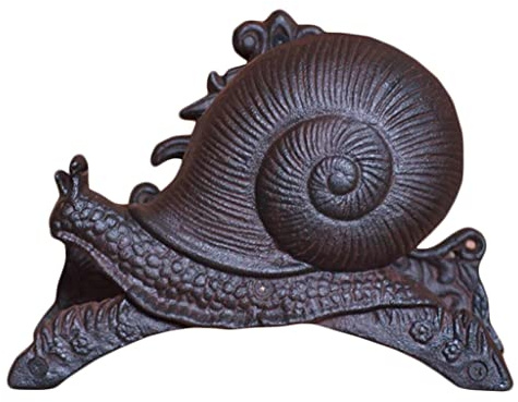 GNBOW Gusseisen-Schlauch-Organizer, Schnecken-Hochleistungs-Wasserschlauchhalter, hängender Schlauch-Butler, Wasserschlauch-Rack for draußen