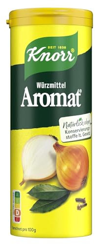 Aromat tube - Arôme d'assaisonnement à saupoudrer, Mélange d'épices pour affiner les aliments pour plats rapides - Compatible avec Knorr 100 g