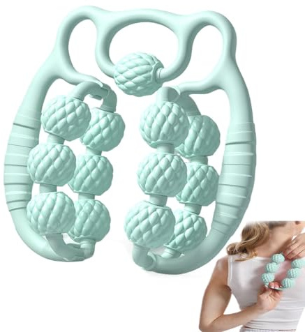 Massagerolle für Beine - Ring Bein Massagegerät Oberschenkel Roller - Deep Tissue Massager, Anti-Rutsch-Muskelrolle, Handroller für Beine, Arme, Nacken, Waden, Oberschenkel