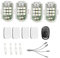 CosyCaya 4 Piezas de Luz EstroboscóPica LED de Control Remoto InaláMbrico para Coche, Motocicleta, Bicicleta, 7 Colores, LáMpara de Advertencia de Flash AnticolisióN