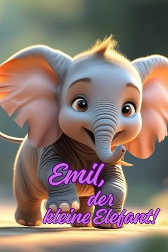 Emil, der kleine Elefant: Ein wunderschönes Kinderbuch für Kinder ab 2 Jahren mit spannenden Geschichten aus der Savanne