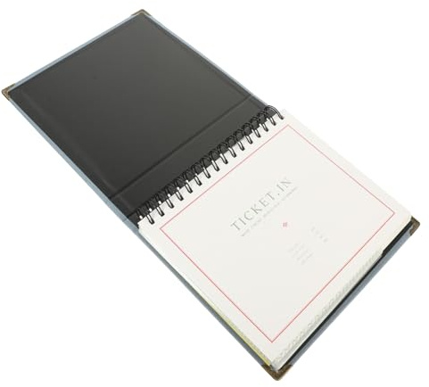Veemoon Álbum Organizador de Tickets y Recuerdos Portátil con Páginas Suaves para Fotos Postales y Entradas Libro para Viajes Bodas Graduaciones Familiares