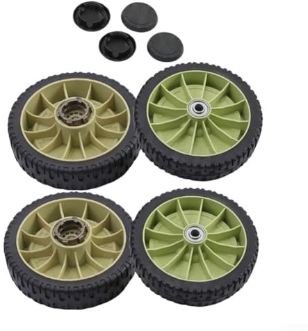 UrbanHui 4 ruote per tosaerba Honda, kit di ricambio per tosaerba anteriore e posteriore, compatibili con modelli HR214 HRU214 HRU215, diametro 20 cm