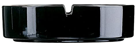 Arcoroc ARC 55878 Cologne Ashtray 8.5 cm Ashtray Glass Black