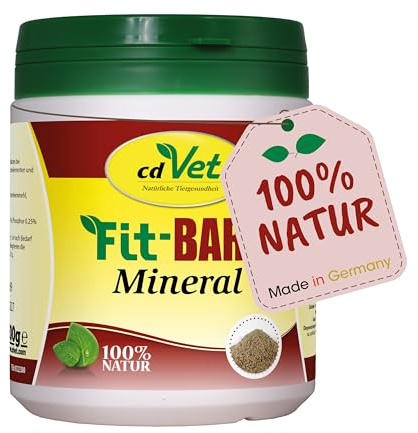 Fit-BARF Mineral 600g - Mineralstoffergänzung für Hunde & Katzen mit natürlichem Calcium