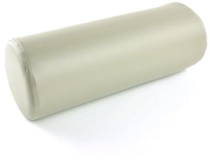 Teqler Nackenrolle mit Kunstlederbezug