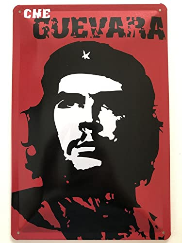 Blechschild 20x30cm gewölbt Che Guevara Cuba Revolution Kuba Schild