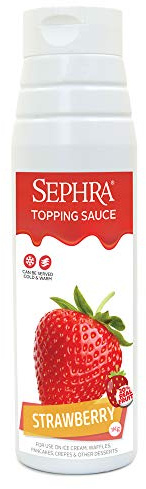 Sephra Sauce pour garniture de dessert aux fraises - 1 kg