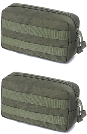TRIWONDER Bolsa Táctica Administrador Molle EDC Bolsa de Herramientas Compacto Equipo de Gadget de Utilidad Organizador de Bolsa Militar EMT