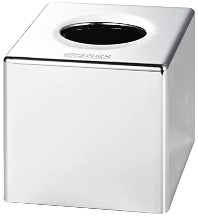 Würfelförmige Taschentuchbox-Abdeckung (Devon / TBC0001) in Chrom