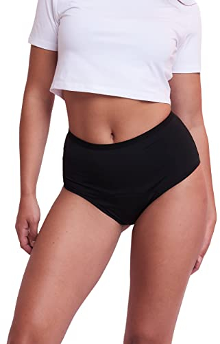 Periodenunterschwäsche Starke Blutung für Mädchen und Frauen Saugfähige Menstruationsunterwäsche Wochenbett und leichte Inkontinenz M