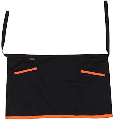 MOLUCKFU Taillenschürze Servierschürze Mit Taschen Für Kellner Kurz Arbeitsschürze Für Küche Und Haltbarer Schutz Vor Verschmutzung Für Erwachsene