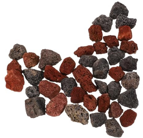 YARNOW 1 Set Für Pflanzen Kieselsteine Aquarien Terrarien Kies Ornamente Edelsteine Aquarium Dekorative Aquariendekorationen Füllmaterial Sofort Set Steine
