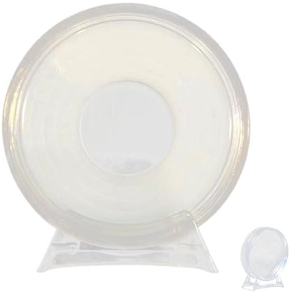 Myntinnehavare, mynthållare Commemorative Coin Protective Box | Transparent förvaringsarrangör, insamlingsmaterial för skrivbordsskåp bokhylla
