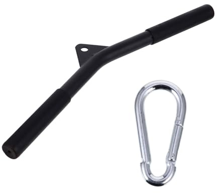 TOYANDONA Barre De Tirage Musculation Poignée De Musculation Pour Équipement D'Entraînement À Domicile Gym Fitness Accessoire De Pour Biceps Triceps Épaules 19.69 in