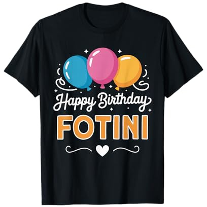 Buon Compleanno Fotini Maglietta