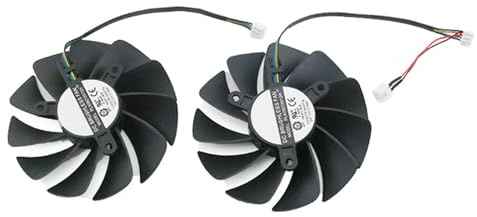 Rakstore Grafikkarten Lüfter Kompatibel mit Lenovo RTX 3070 RTX 3080 RTX 3090 Leiser Kühler Lüfter