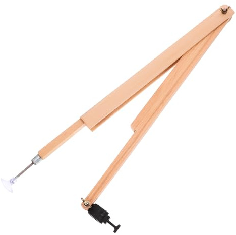 TOVINANNA Großer Holzzirkel mit Verstellbarem Radius bis Robuster Zeichenkompass für Präzises Zeichnen und Holzbearbeitung Professionelles Lehrwerkzeug für Schule und Handwerk