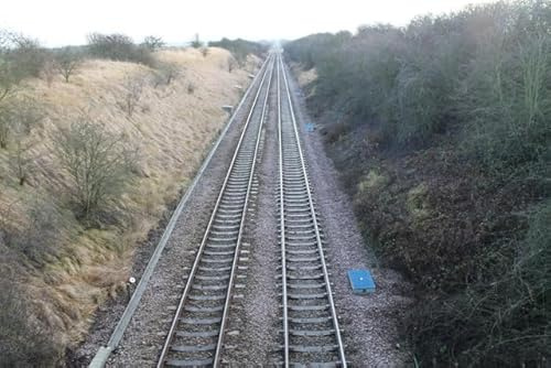 UK Photo Print A4 / 12x8 Railway lines to Lincoln Marton Tracks of the Gainsborough to L c2013